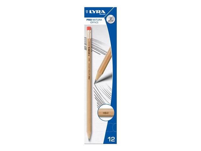 Potlood LYRA Pro Natura Office HB 12 stuks