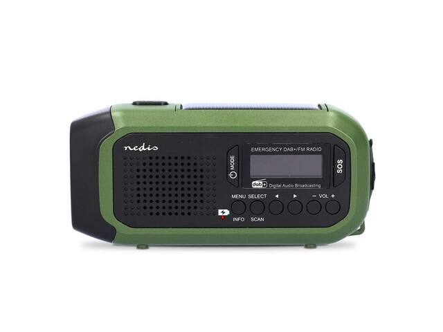 Noodradio Nedis DAB+ FM zonnepaneel