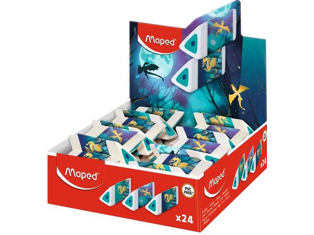 Gum Maped Dragon display 24 kleuren assorti