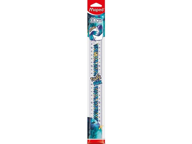 Liniaal Maped Twist n Flex Dragon 30cm blauw
