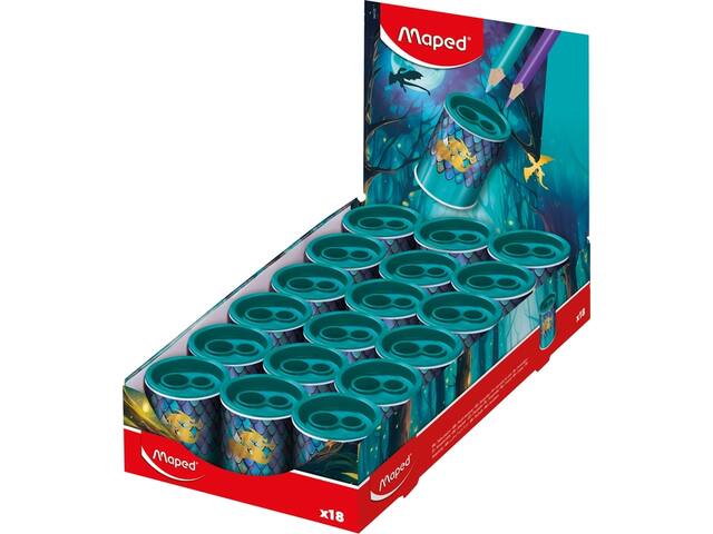 Puntenslijper Maped Dragon 2gaats display 18 stuks