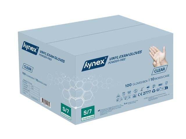 Handschoen Hynex vinyl S tr 4.5gr 100 stuks