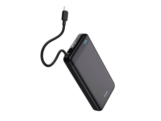 Powerbank Trust Fiera 20.000 met kabel