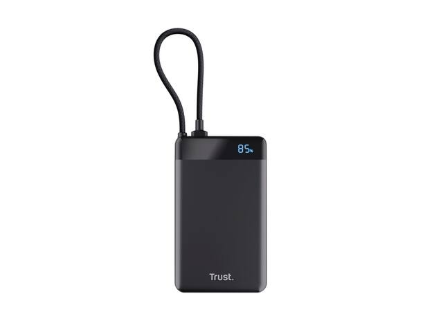 Powerbank Trust Fiera 10.000 met kabel