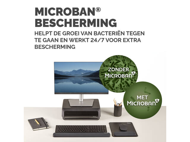 Polssteun Fellowes Breyta zwart