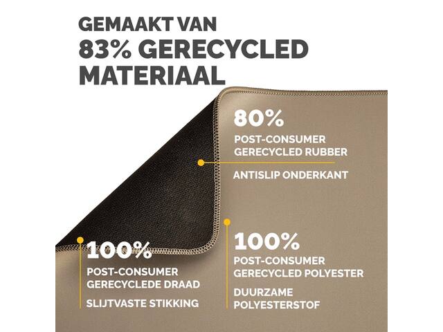 Muismat Fellowes Breyta XL zand