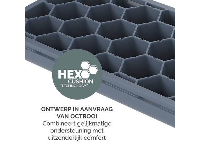 Muismat met polssteun Fellowes Breyta XL blauw