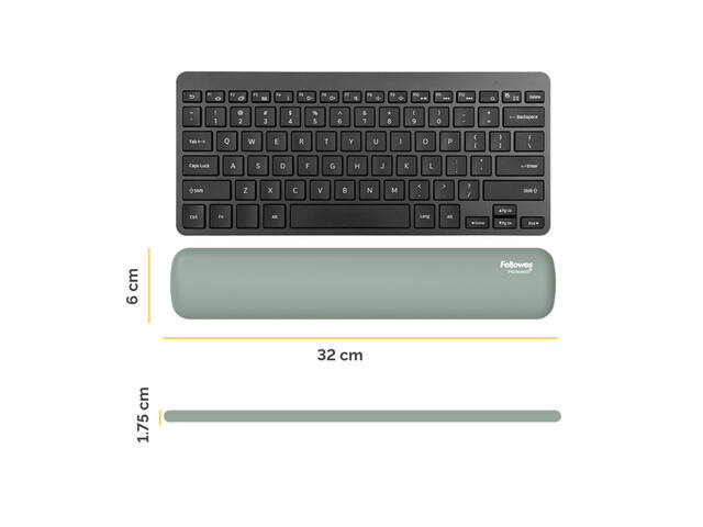 Polssteun Fellowes Breyta compact saliegroen