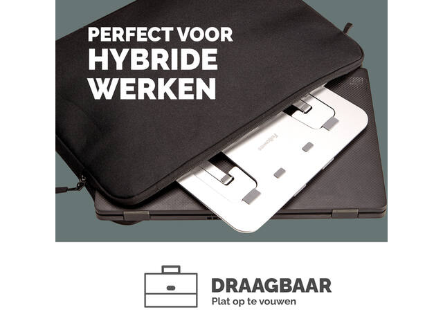 Laptopstandaard Fellowes Alumia zilver