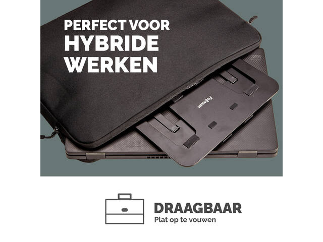 Laptopstandaard Fellowes Alumia zwart