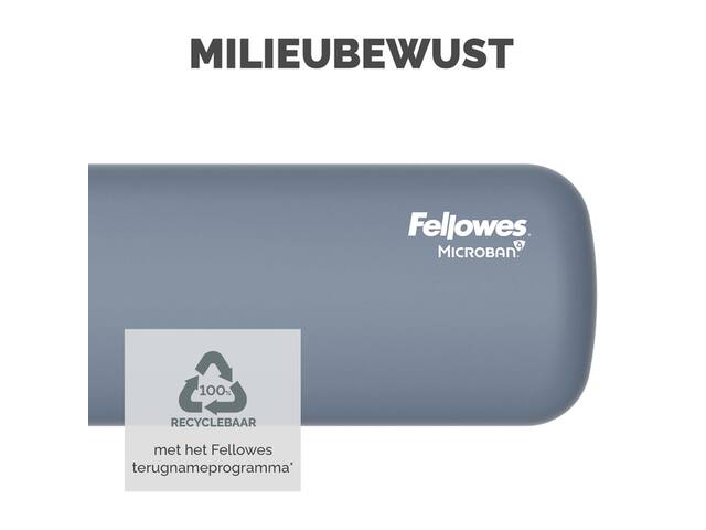 Polssteun Fellowes Breyta compact blauw