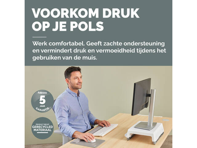 Polssteun Fellowes Breyta grijs