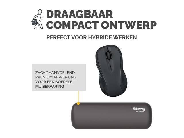 Polssteun Fellowes Breyta palm zwart