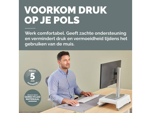 Polssteun Fellowes Breyta palm grijs