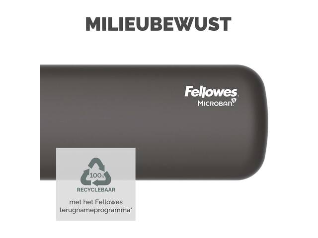 Polssteun Fellowes Breyta compact zwart