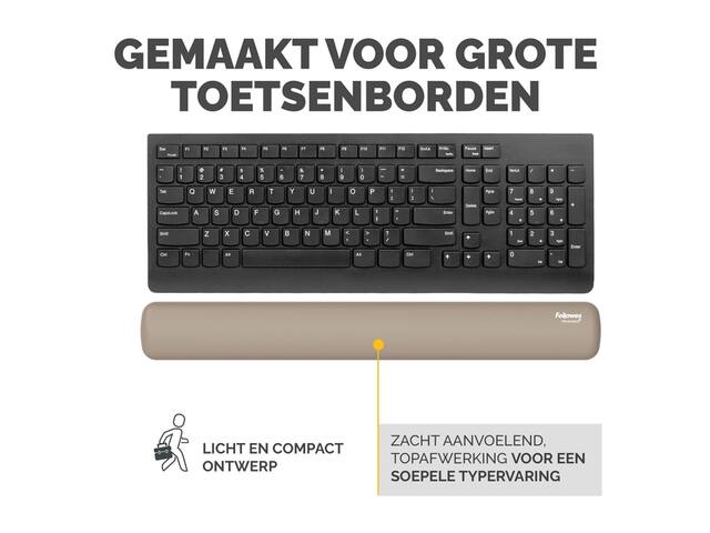 Polssteun Fellowes Breyta zand