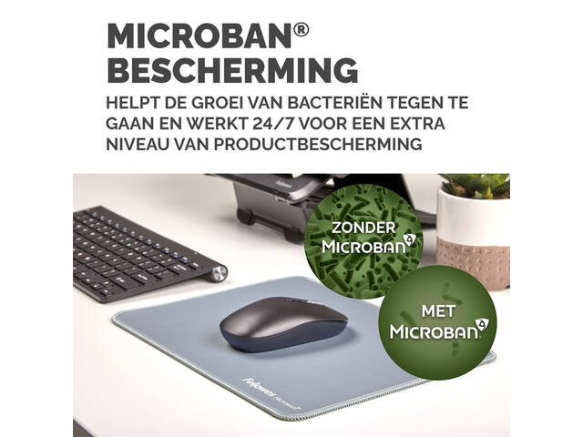 Muismat Fellowes Breyta XL blauw