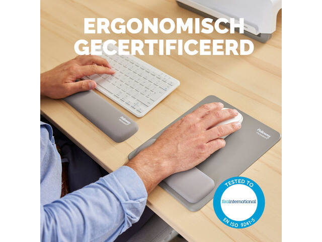 Polssteun Fellowes Breyta compact grijs
