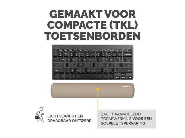 Polssteun Fellowes Breyta compact zand