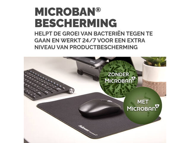 Muismat Fellowes Breyta XL zwart