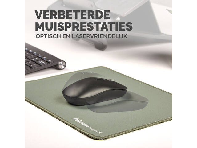 Muismat Fellowes Breyta XL saliegroen