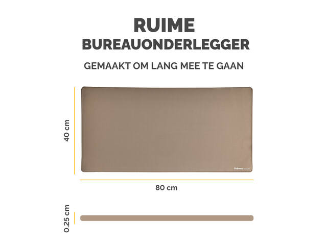 Bureau-onderlegger Fellowes Breyta zand