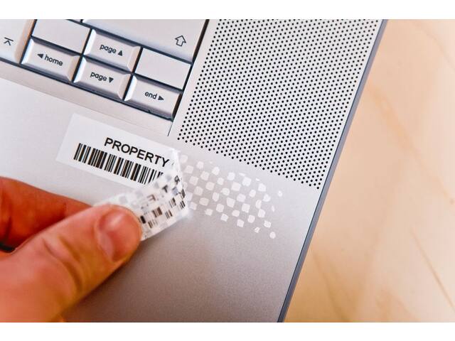 Labeltape Brother Ptouch TZeSE4 18mm wit
