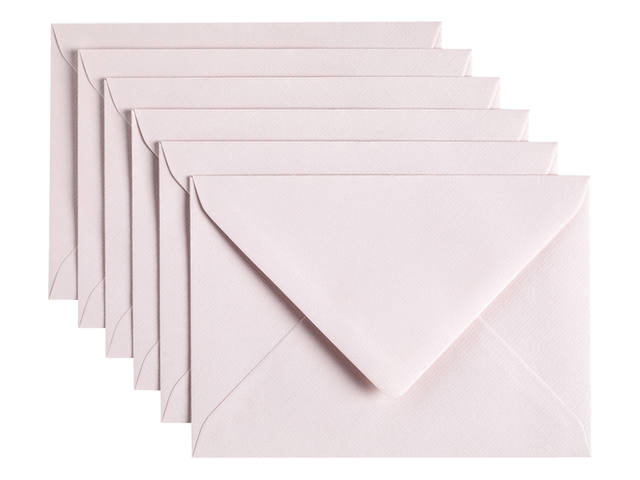 Envelop Papicolor C6 114x162mm lichtroze