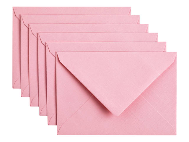 Envelop Papicolor C6 114x162mm babyroze