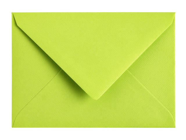 Envelop Papicolor C6 114x162mm appelgroen