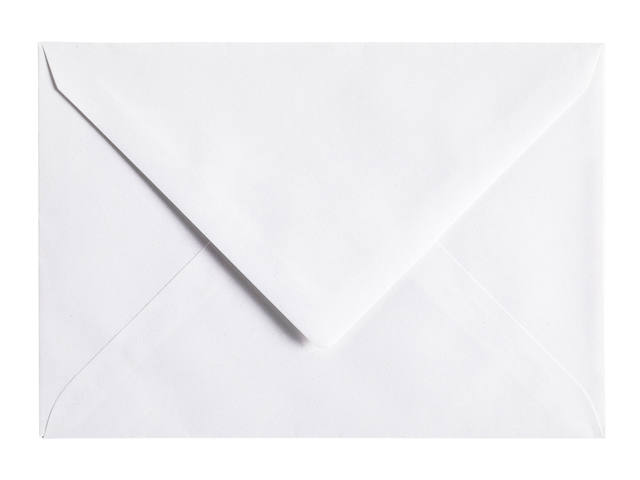Envelop Papicolor C6 114x162mm kraft wit