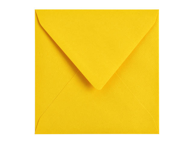 Envelop Papicolor 140x140mm dottergeel