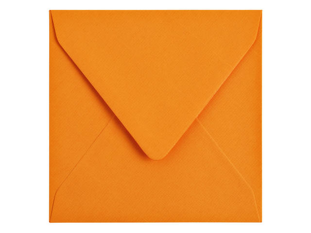 Envelop Papicolor 140x140mm oranje