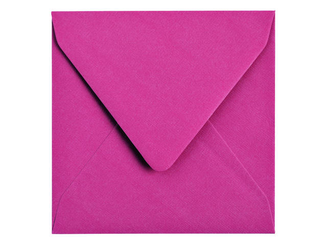 Envelop Papicolor 140x140mm felroze