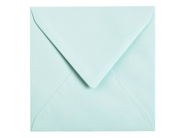 Envelop Papicolor 140x140mm zeegroen