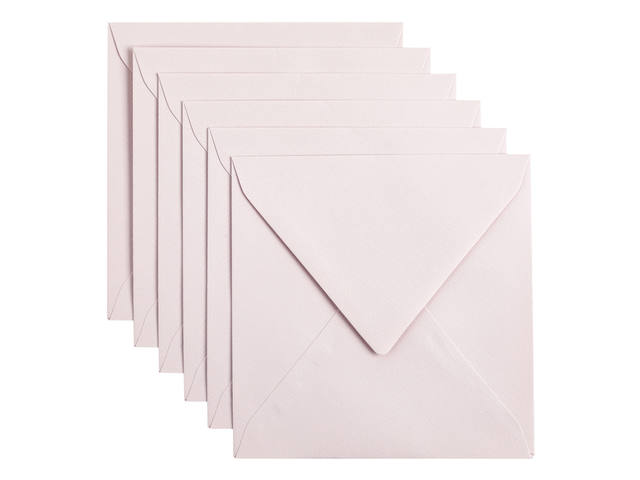 Envelop Papicolor 140x140mm lichtroze