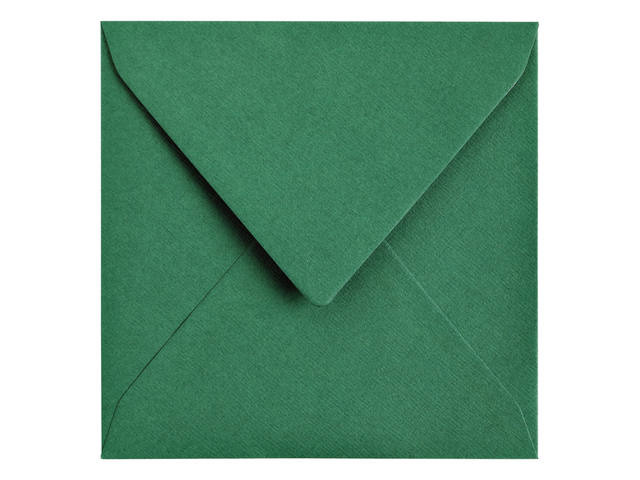Envelop Papicolor 140x140mm dennengroen