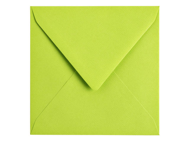 Envelop Papicolor 140x140mm appelgroen