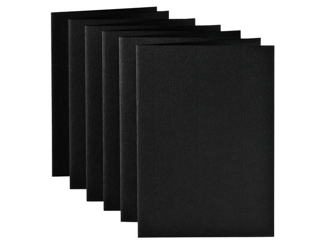 Correspondentiekaart Papi dubbel A 6r avenzwart