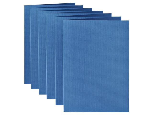 Correspondentiekaart Papi dubbel A6 donkerblauw