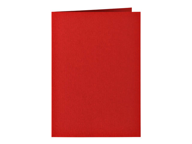 Correspondentiekaart Papi dubbel A6 rood