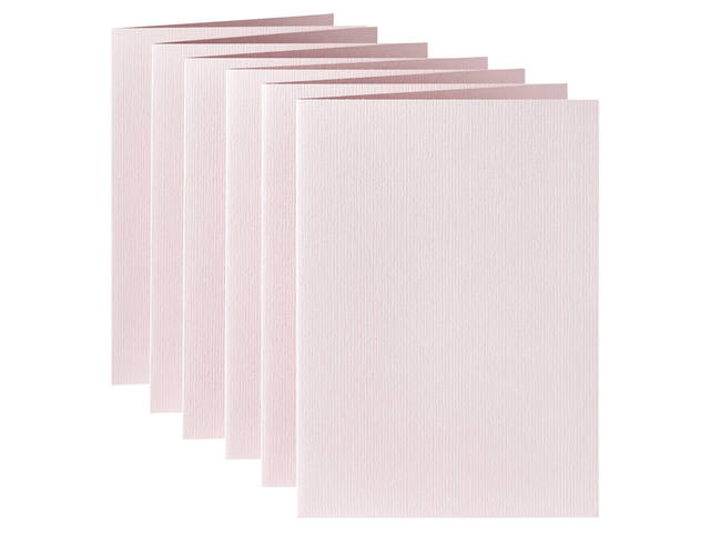 Correspondentiekaart Papi dubbel A6 lichtroze