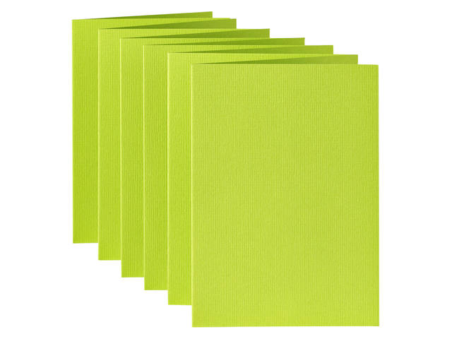 Correspondentiekaart Papi dubbel A6 appelgroen