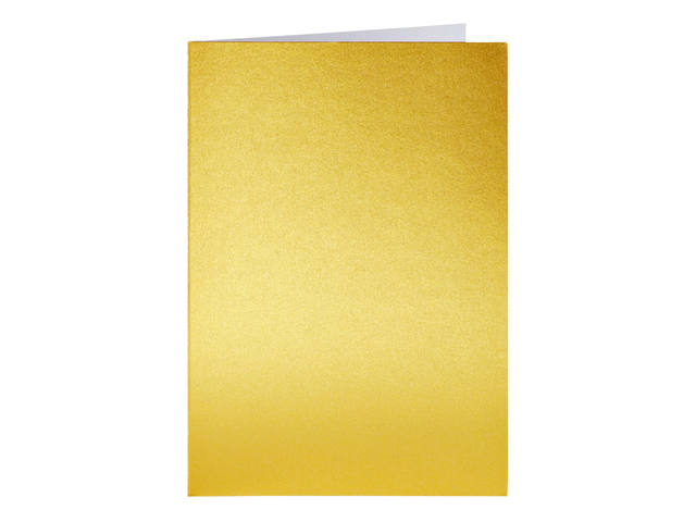 Correspondentiekaart Papi dubbel A 6mtl goud