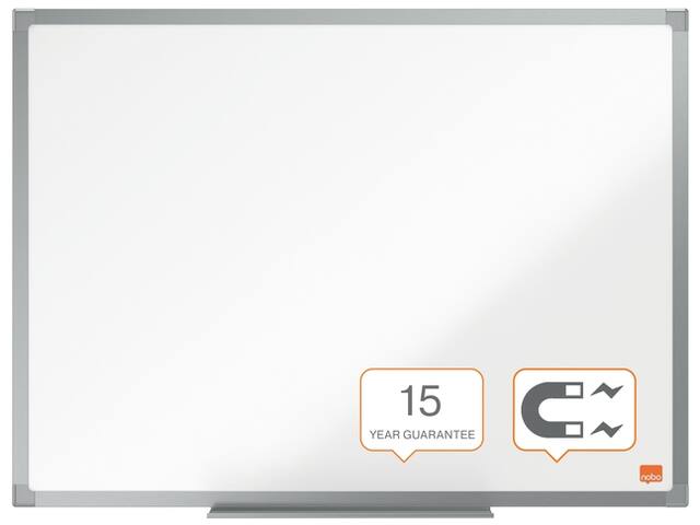 Whiteboard Nobo Essence staal 45x60cm retail