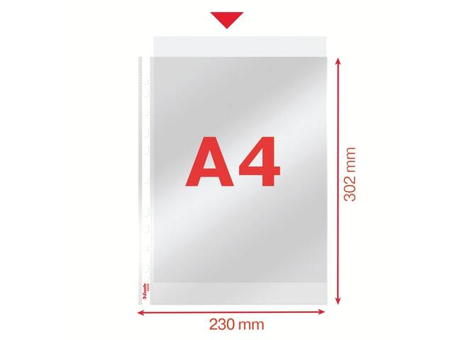 Showtas Esselte copy safe PP A4 glashelder