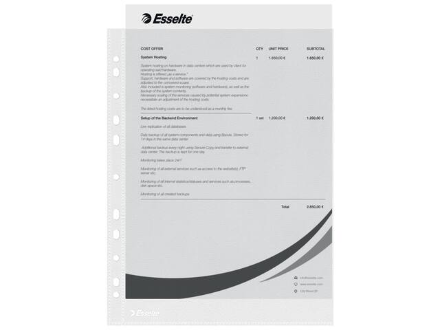 Showtas Esselte Economy copy safe PP A4