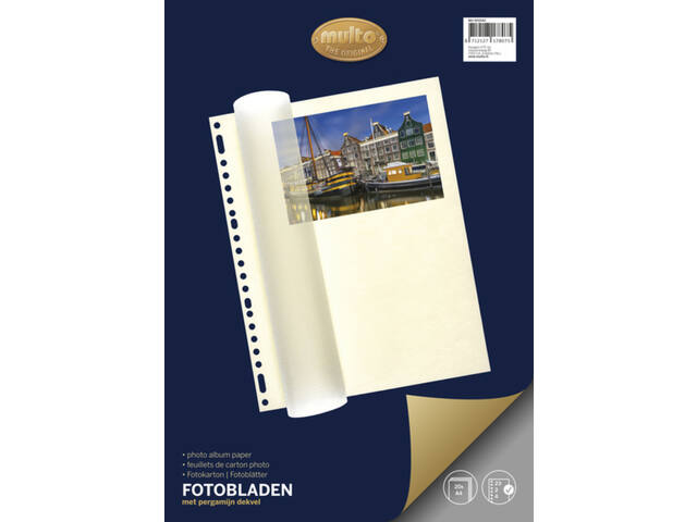 fotobladen Multo 23-gaats + dekvel chamois