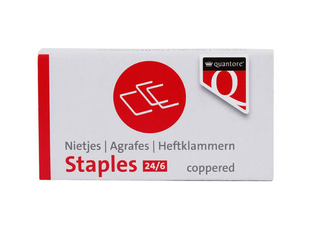 Nieten Quantore 24/6 verkoperd