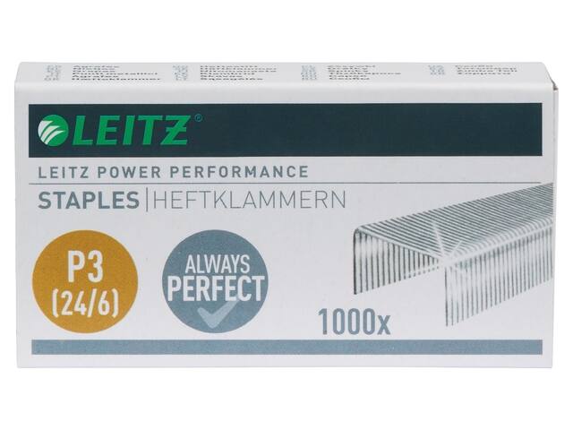 Nieten Leitz 24/6 verzinkt 1000st